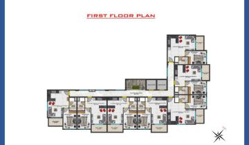 Sea Pearl Park Project 1+1 Apartments, 2+1 Duplexes in Oba For Sale