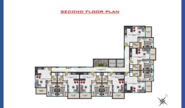 Sea Pearl Park Project 1+1 Apartments, 2+1 Duplexes in Oba For Sale