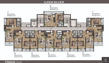 İlkem Silver Residence in Erdemli Mersin