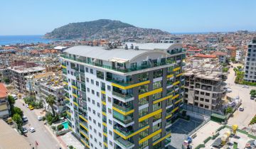 konak City Tower 1+1 Furnished Apartment in Alanya Center