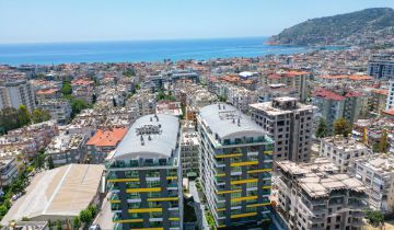 konak City Tower 1+1 Furnished Apartment in Alanya Center