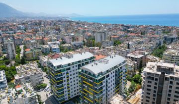 konak City Tower 1+1 Furnished Apartment in Alanya Center